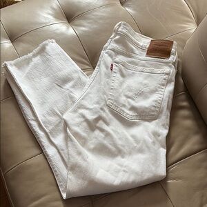 Levi's Women's White Jeans
